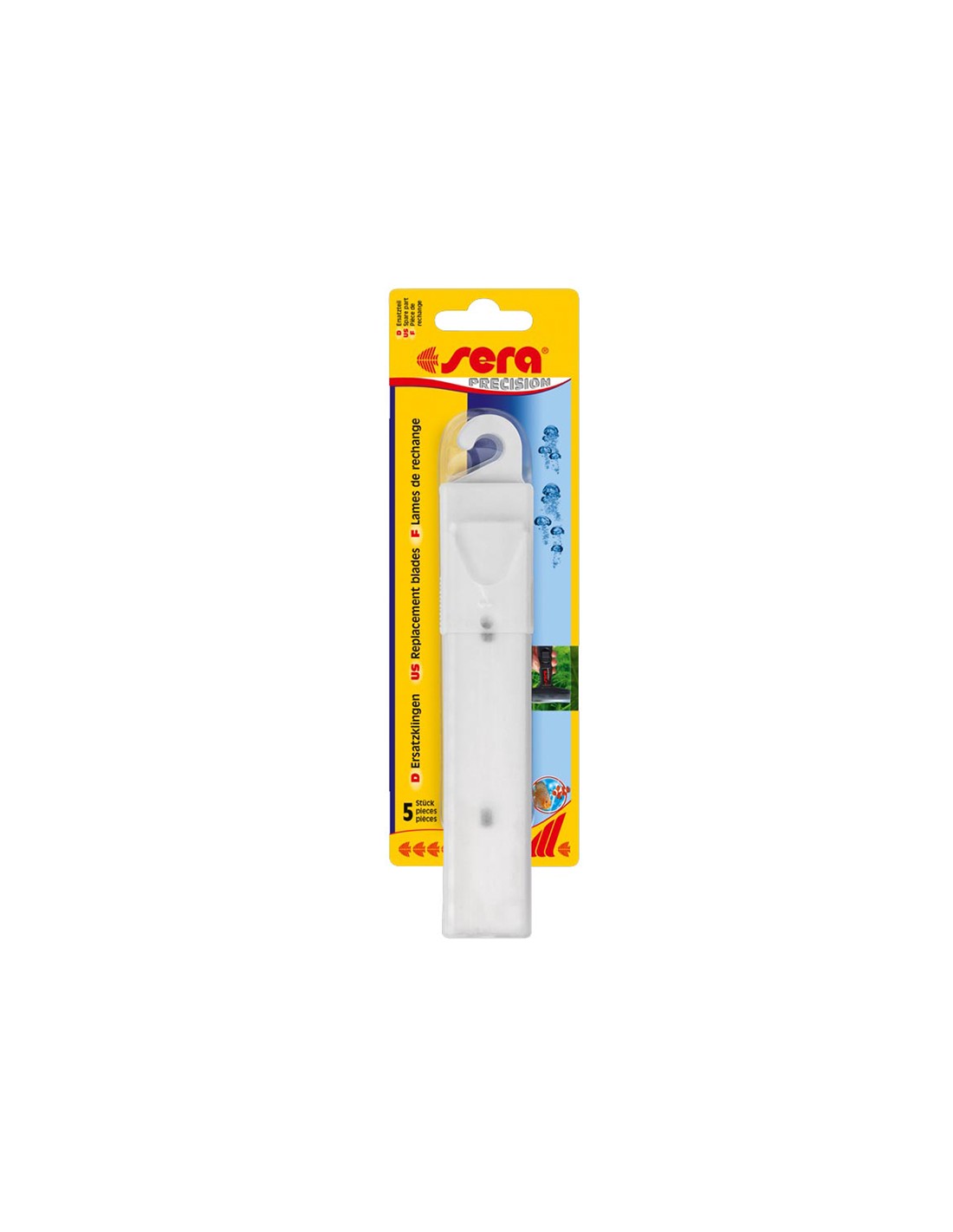 Sera Ricambio Lamette per Raschietto Puliscivetro - 5pz