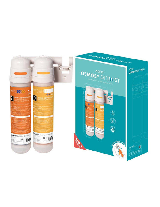 Aqpet Osmosy DI Twist - post-filtro deionizzante a 2 stadi