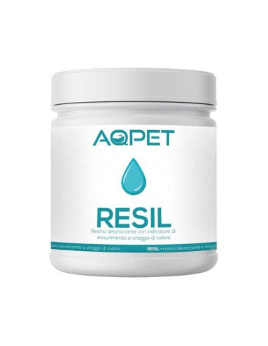 Aqpet Resil 500ml - resina a viraggio di colore per osmosi