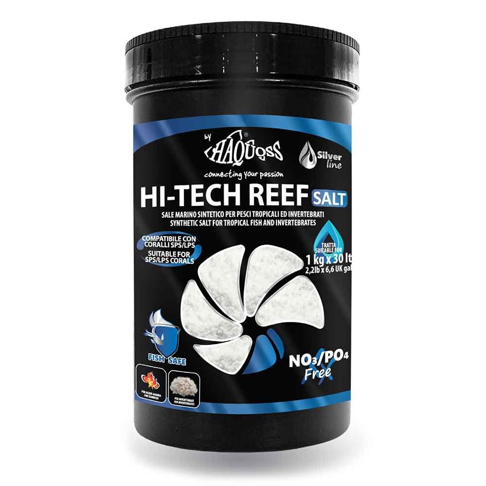 Haquoss Hi-Tech Reef Sale Marino Sintetico, 1Kg/30lt